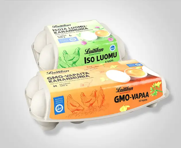 3D-PRODUCT-IMAGE - Laitilan Kanatarha - Egg Cartons