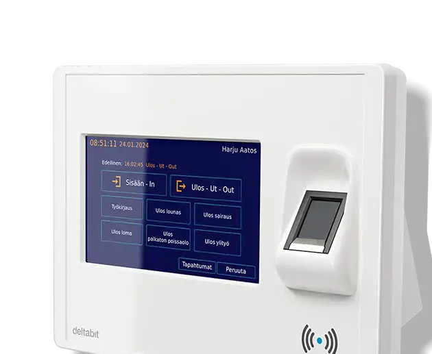 Time Clock Reader - 3D-Product Image