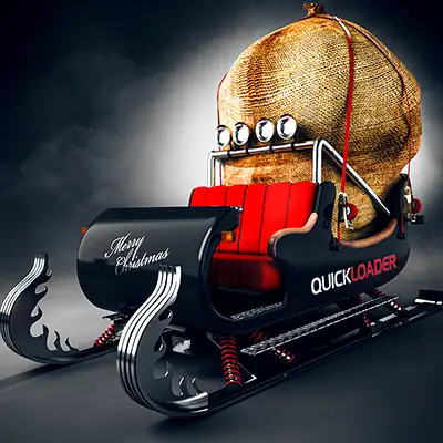 3D-KUVITUS - Quickloader - Joulupukin reki